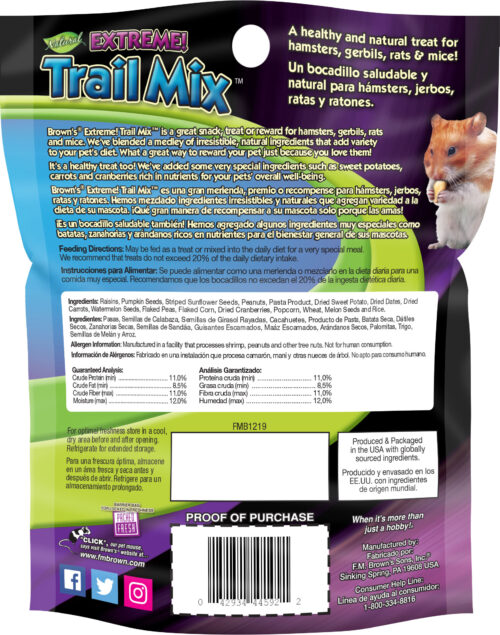 Extreme!™ Trail Mix Hamster Treat