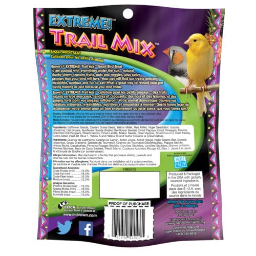 Extreme! Trail Mix™ Small Bird Treat