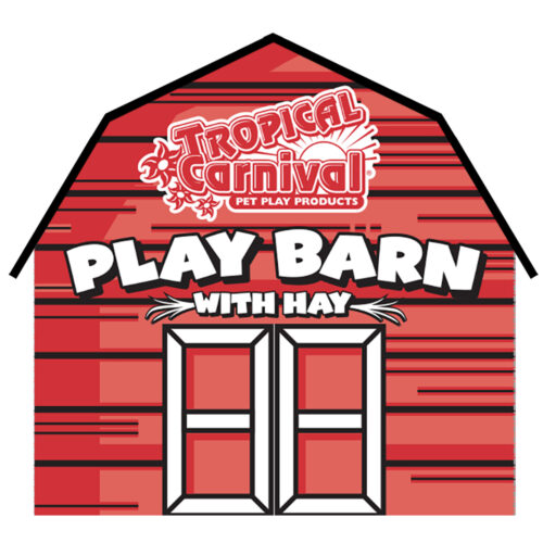 Tropical Carnival® Play Barn with Hay