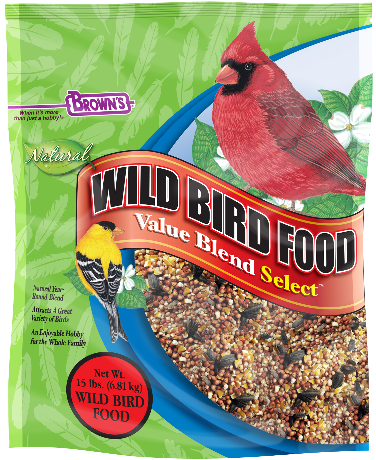 Brown's Pet Food  Value Blend Select™ Natural Wild Bird Food