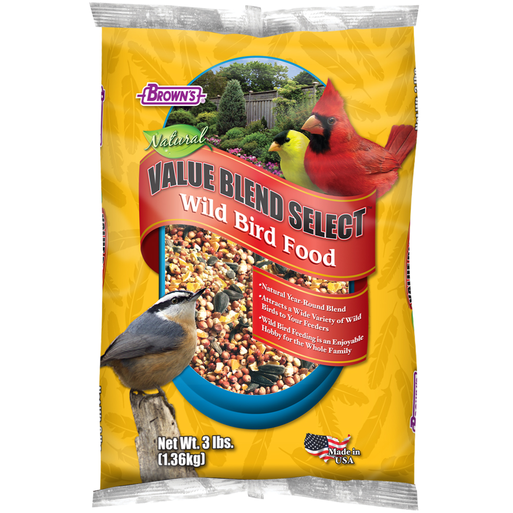 Value Blend Select™ Wild Bird Food - Brown's