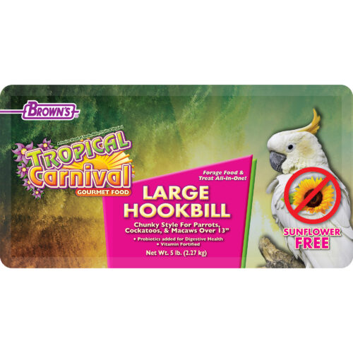 Tropical Carnival® Gourmet Large Hookbill Food