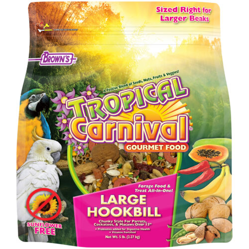 Tropical Carnival® Gourmet Large Hookbill Food