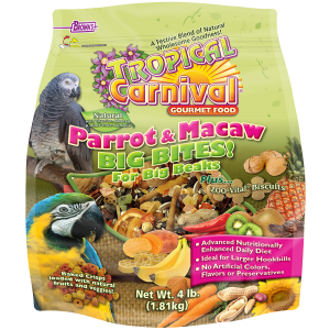 Brown's tropical carnival parrot 2024 food