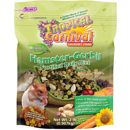 Tropical Carnival® Natural Hamster-Gerbil Fortified Daily Diet