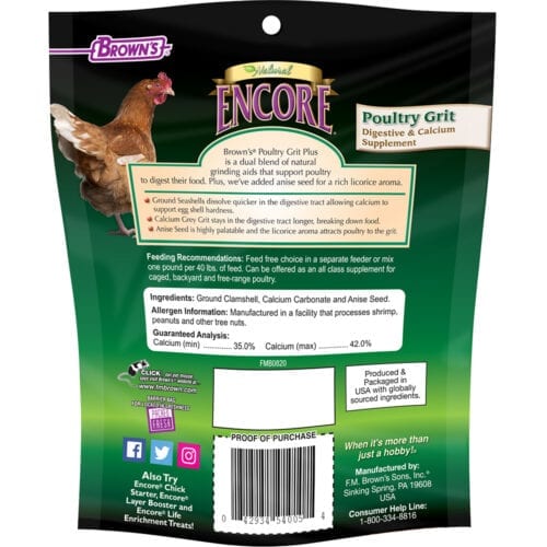 Encore® Natural Poultry Grit