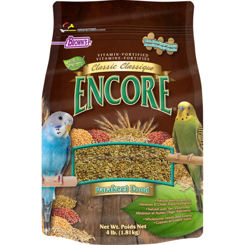 Encore® Classic Natural Parakeet Food