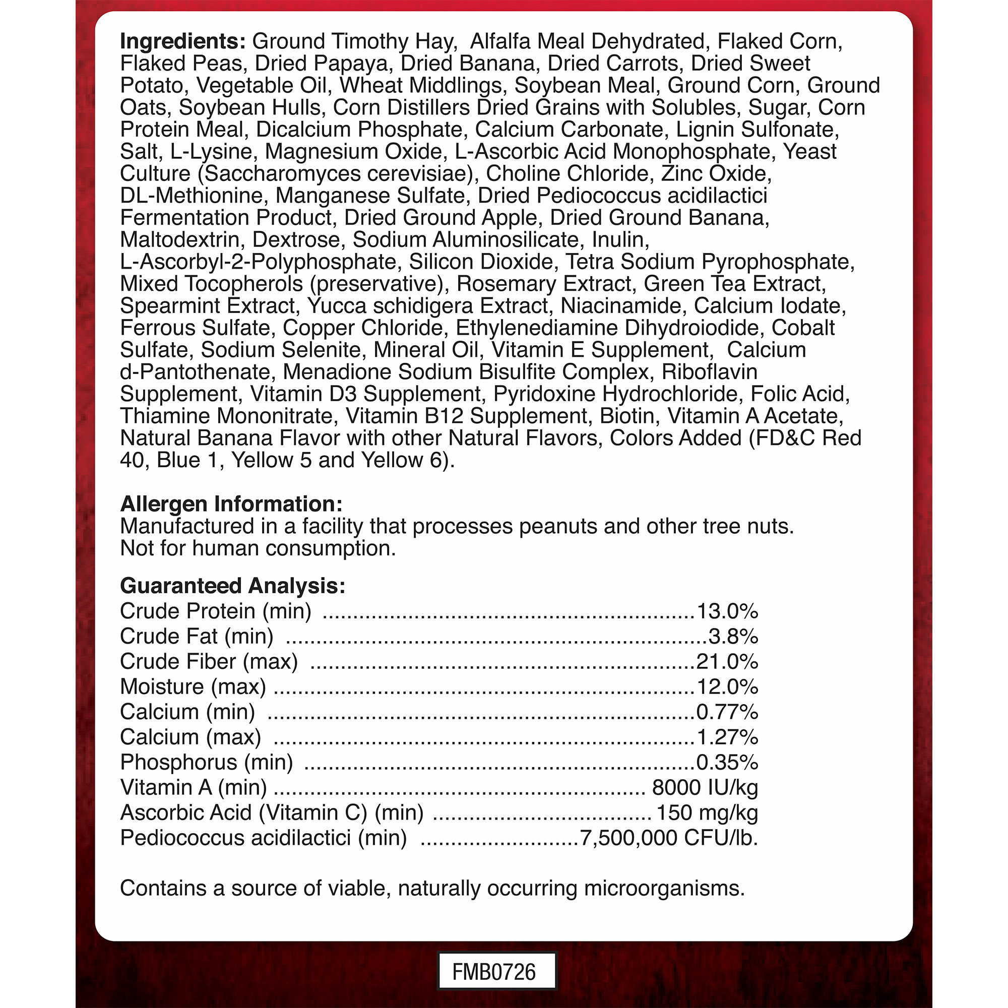 Encore® Gourmet Foraging Feast® Guinea Pig Food