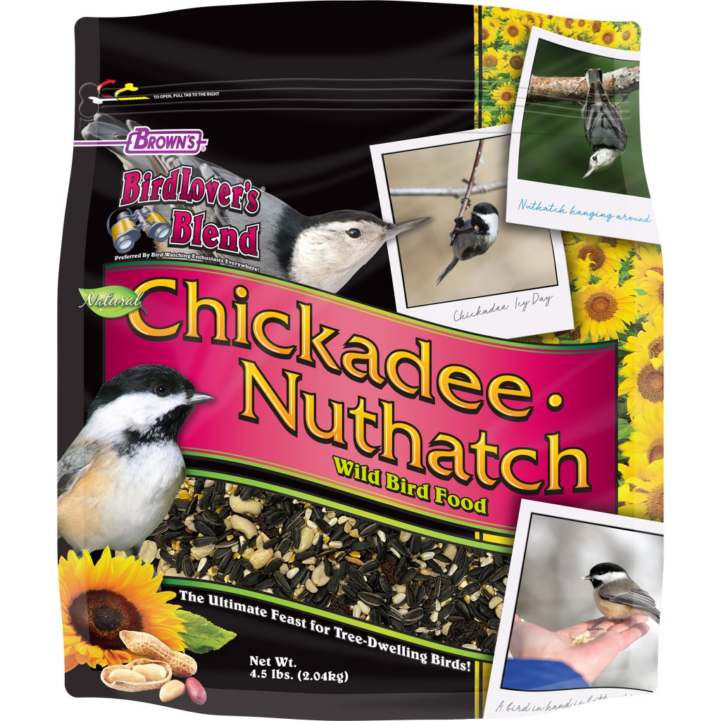 Brown's Pet Food Bird Lover’s Blend® ChickadeeNuthatch Bird Feed