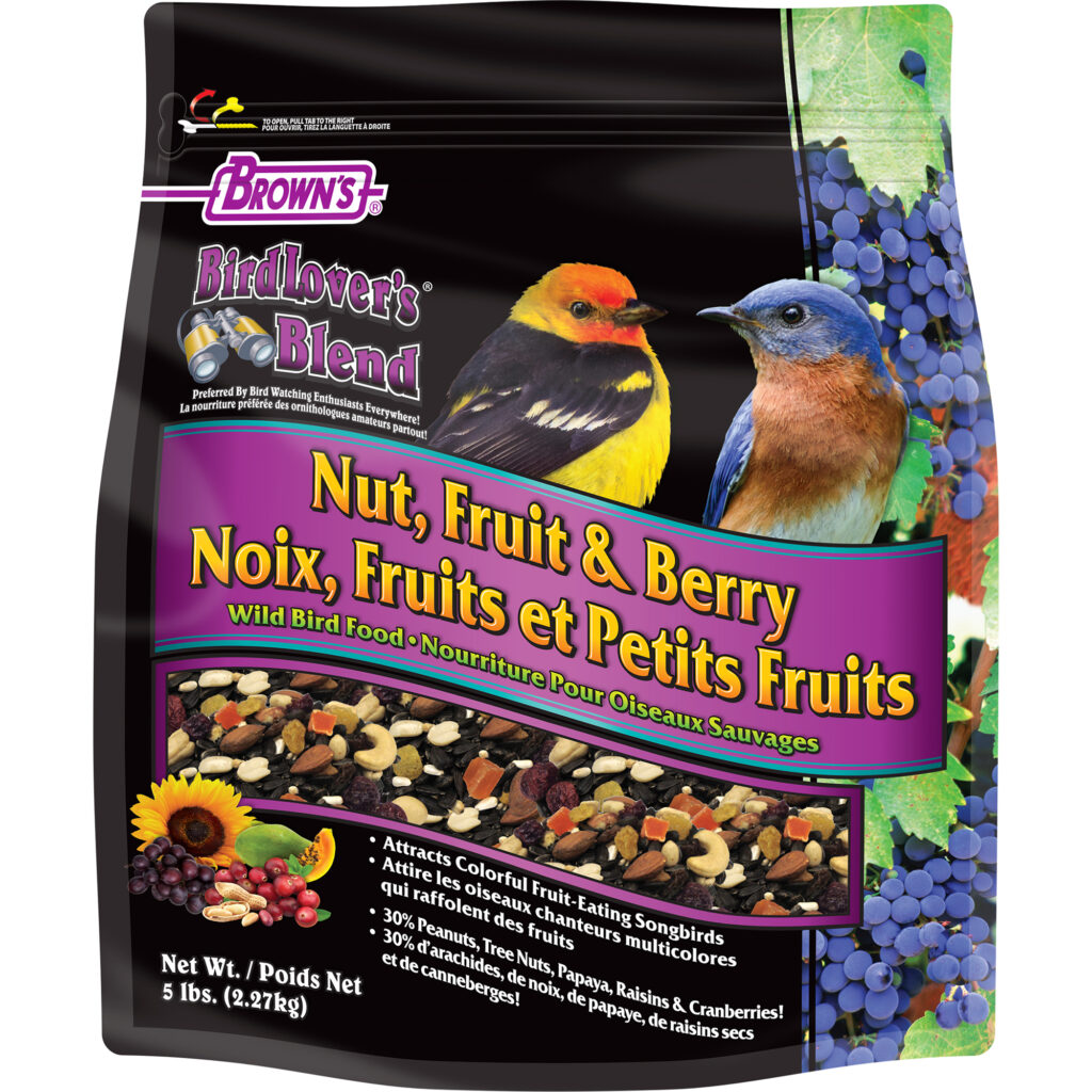 fruit and berry bird seed