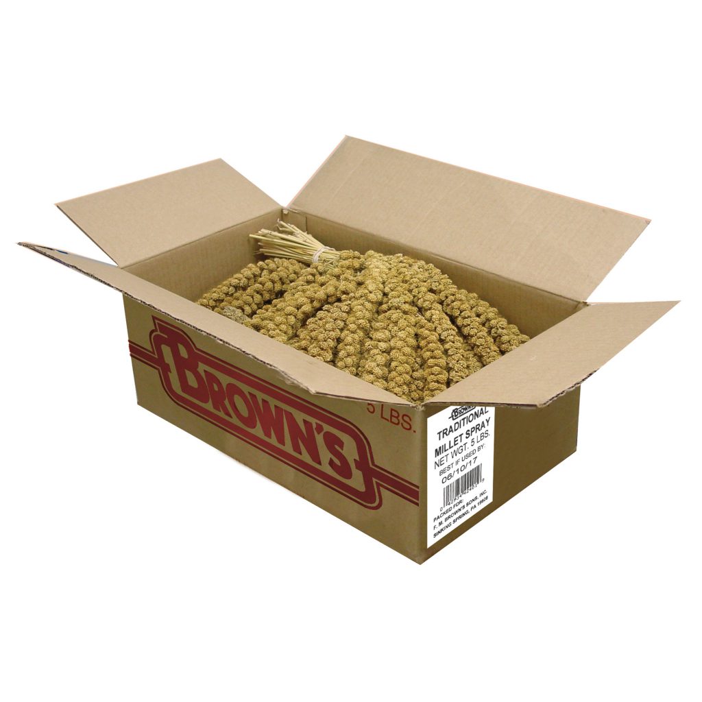 Brown's Pet Food Brown’s® Golden Millet Spray Bird Treat