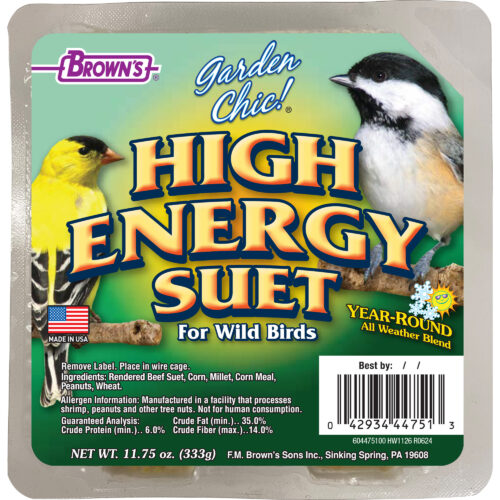 Garden Chic!® High Energy Suet Cake