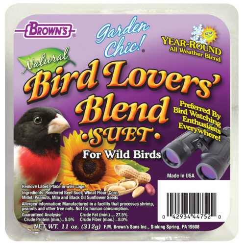 Garden Chic!® Bird Lover’s Blend® Suet Cake