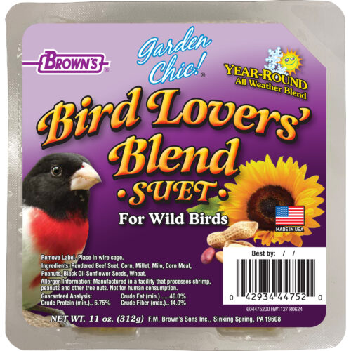 Garden Chic!® Bird Lover’s Blend® Suet Cake