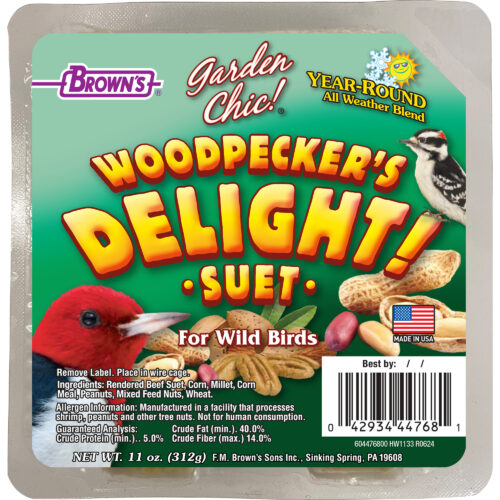 Garden Chic!® Woodpecker’s Delight Suet Cake