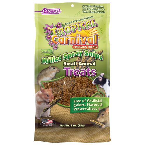 Tropical Carnival® Millet Spray Snips Small Animal Treats