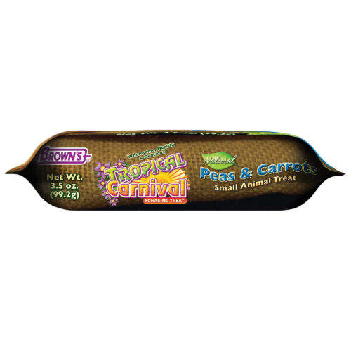 Tropical Carnival® Natural Peas & Carrots Small Animal Treat 3.5 oz.