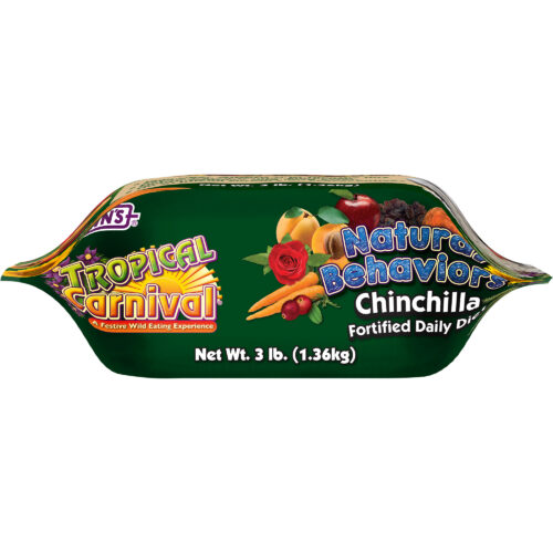 Chinchilla Fortified Daily Diet | Tropical Carnival® Natural Behaviors