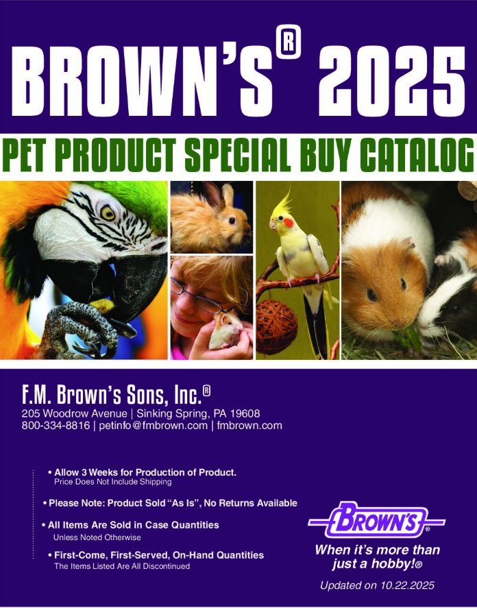 Pet Specialty Catalog