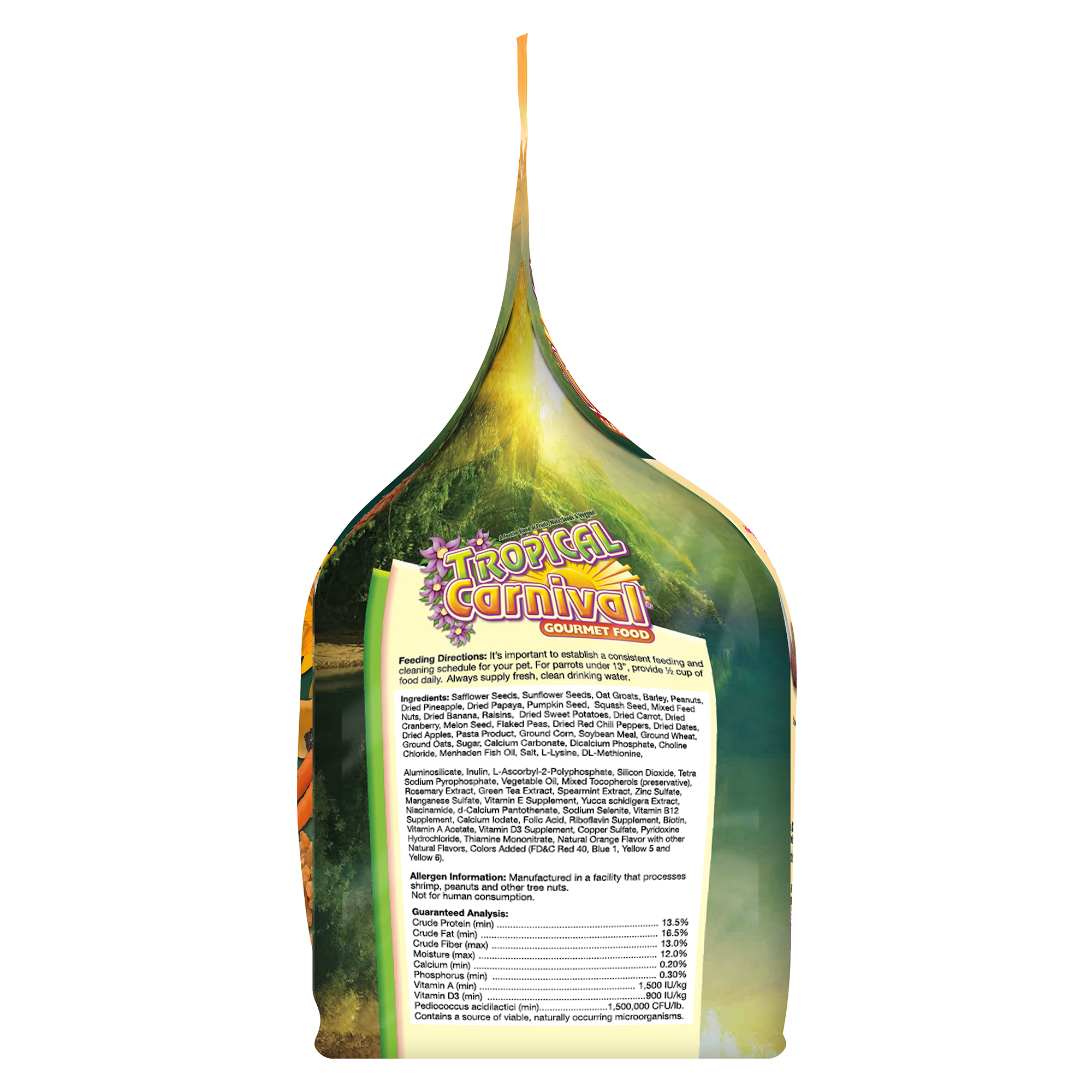 Tropical Carnival® Gourmet Small Hookbill Food